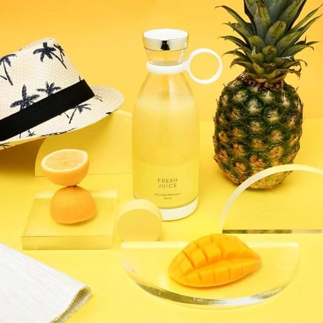 Portable USB Rechargeable Blender Bottle | Fresh Juice, Smoothie & Shake Maker
