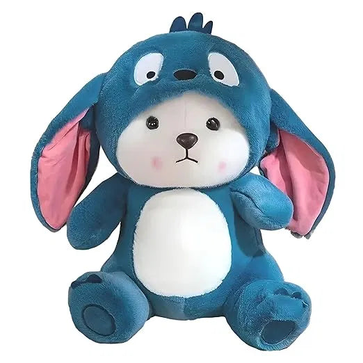 Blue Bunny Plush Soft Toy | Premium Huggable Stuffed Animal Teddy for Kids