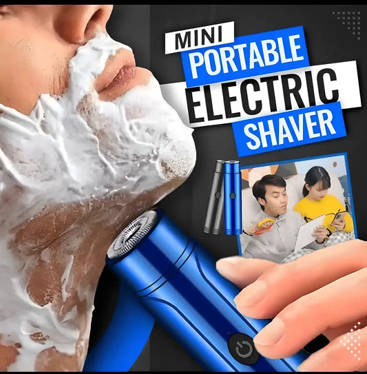 Mini Portable Electric Shaver for Men | USB Rechargeable Pocket Razor & Beard Trimmer