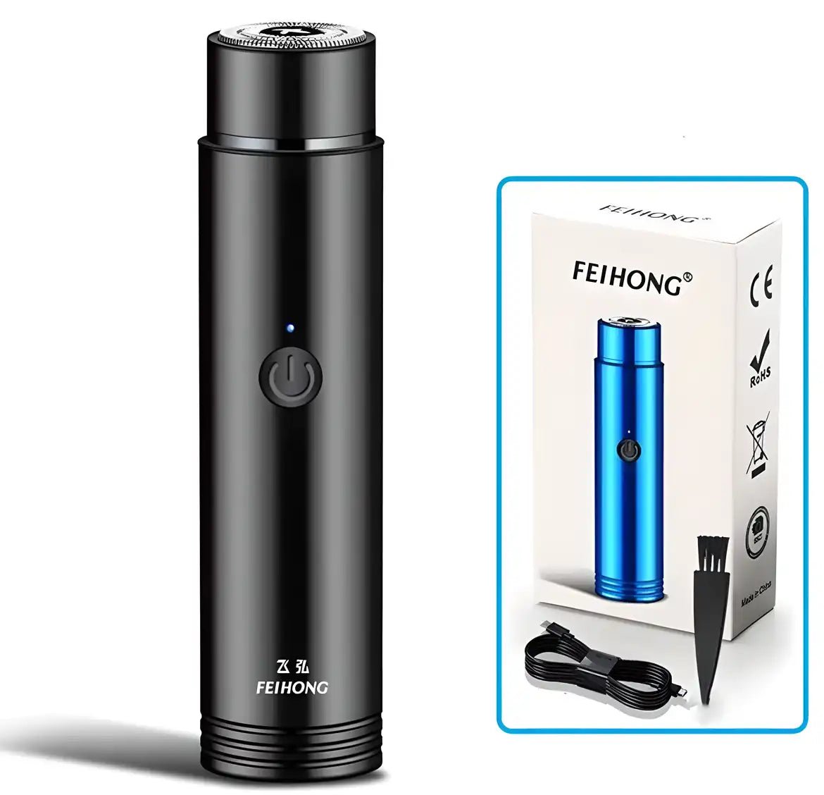Mini Portable Electric Shaver for Men | USB Rechargeable Pocket Razor & Beard Trimmer