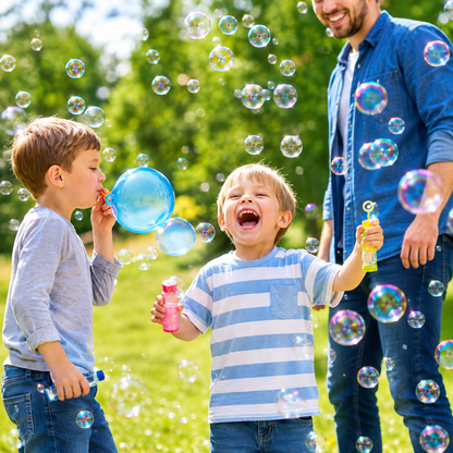 Colorful Bloonies Bubble Maker Toy Set for Kids | DIY Bubble Ball Blowing Toys (Pack of 2)