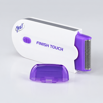 Rechargeable Women's Hair Remover – Portable Smooth Touch Facial & Body Trimmer (Purple)