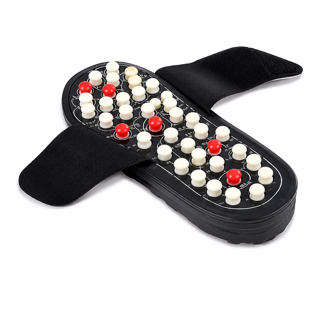 Acupressure Massage Slippers for Men & Women | Reflexology Foot Therapy Sandals with Adjustable Strap 👣