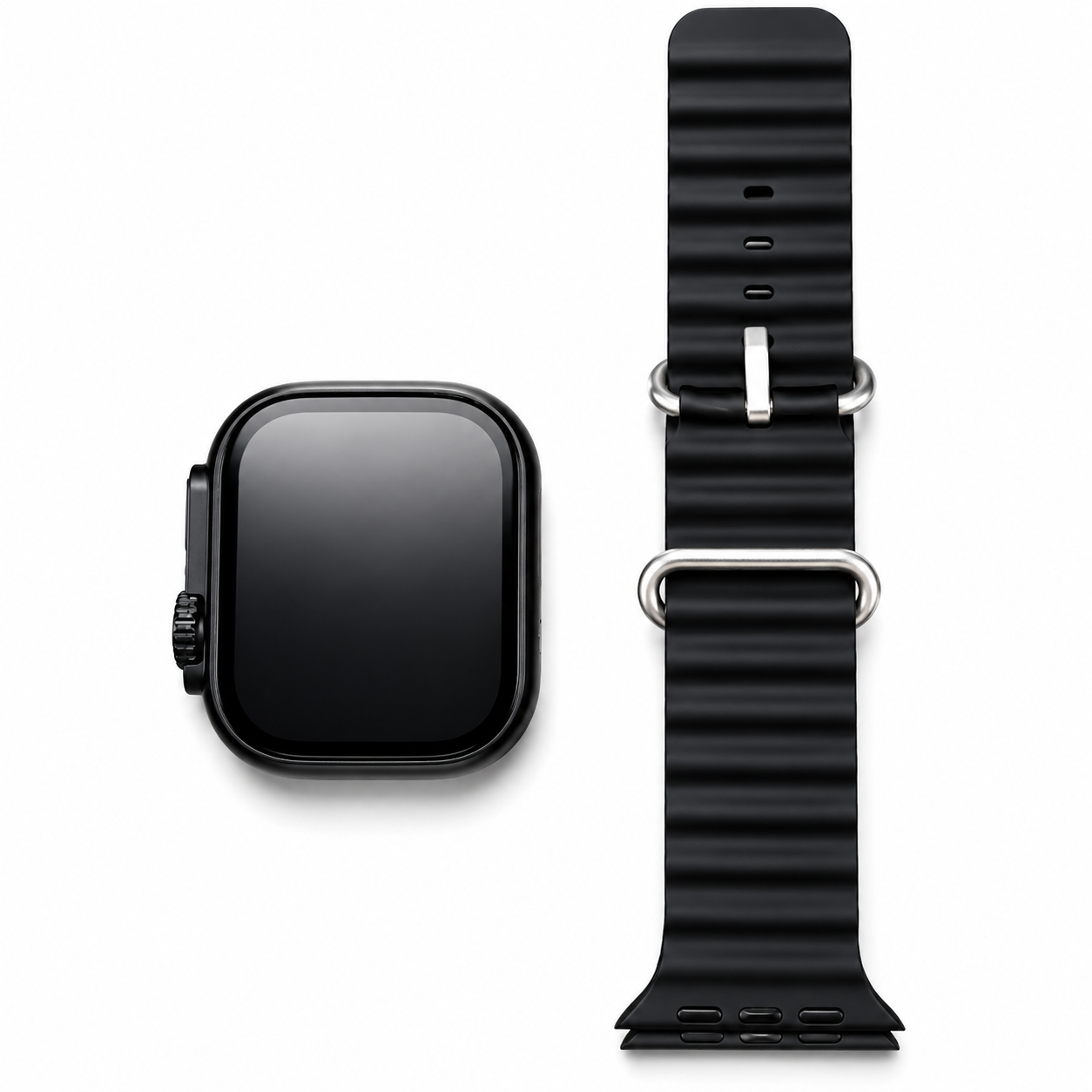 Pro Ultra Smartwatch – Full Touch Display, Fitness Tracker & Smart Notifications (Black)