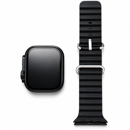 Pro Ultra Smartwatch – Full Touch Display, Fitness Tracker & Smart Notifications (Black)