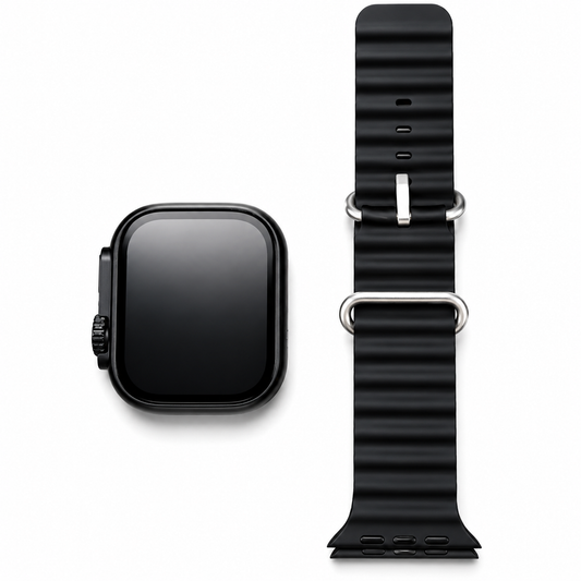 Pro Ultra Smartwatch – Full Touch Display, Fitness Tracker & Smart Notifications (Black)