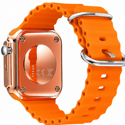 Ultra Smart Watch with Heart Rate Monitor, Fitness Tracker & Full Touch Display