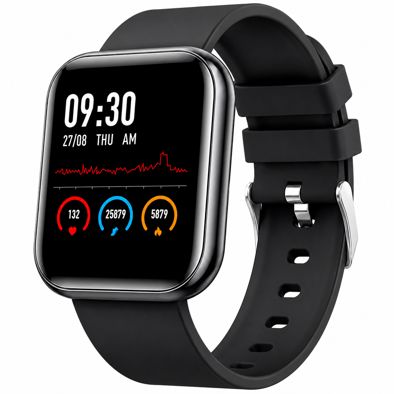 D116 Fitness Smart Watch Activity Tracker Smartwatch with Sleep Monitor, Step Tracking, Heart Rate Sensor for Men, Women, Kids