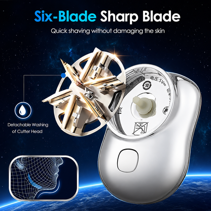 Mini Portable Electric Shaver for Men | USB Rechargeable Pocket Razor | Wet & Dry Use