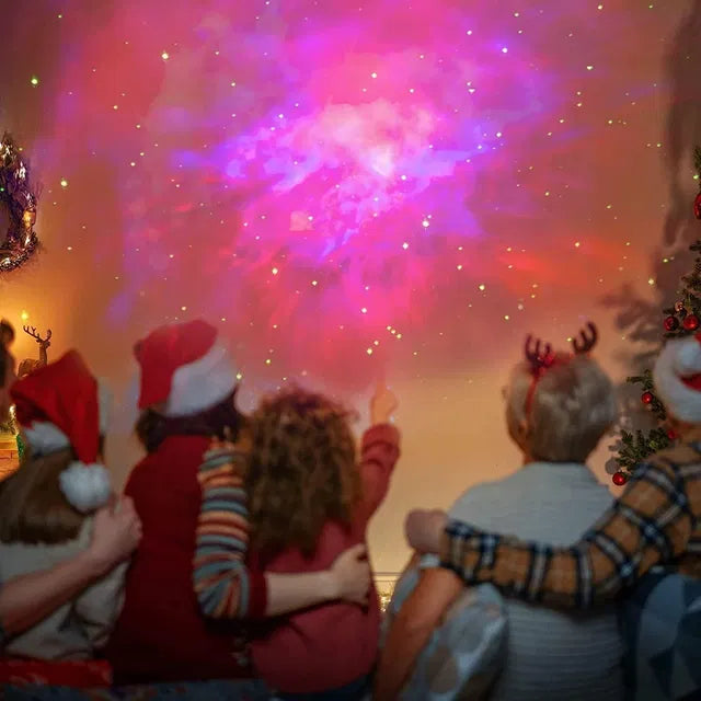 Astronaut Galaxy Star Projector | Remote Control Nebula Night Light with 360° Adjustable Projection