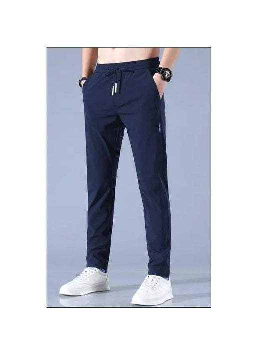 Men's Lycra Track Pants – Slim Fit Sports & Casual Jogger