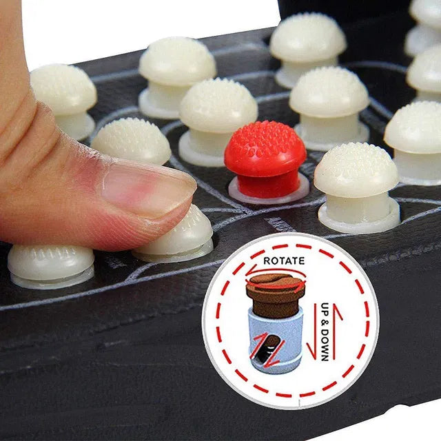 Acupressure Massage Slippers for Men & Women | Reflexology Foot Therapy Sandals with Adjustable Strap 👣