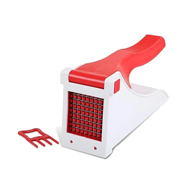 Heavy Duty French Fries Cutter & Vegetable Chopper – Manual Potato Slicer for Kitchen