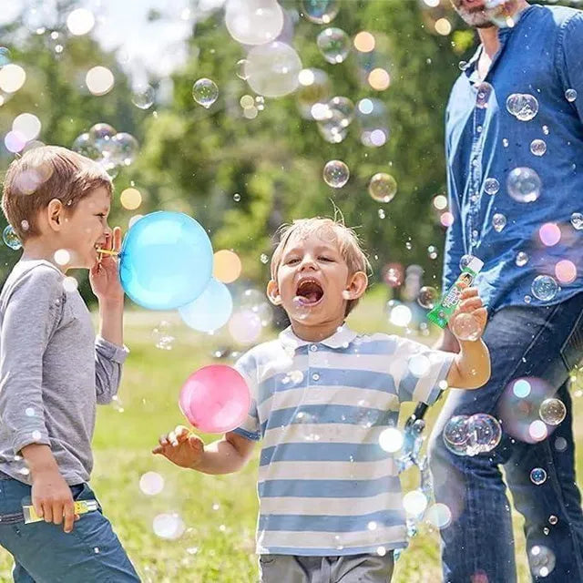 Colorful Bloonies Bubble Maker Toy Set for Kids | DIY Bubble Ball Blowing Toys (Pack of 2)